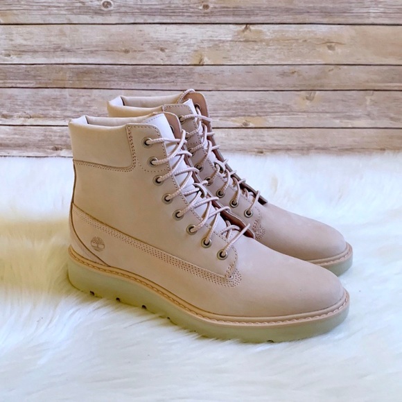 Timberland Kenniston 6” Light Pink Sneaker Boots - Picture 4 of 8